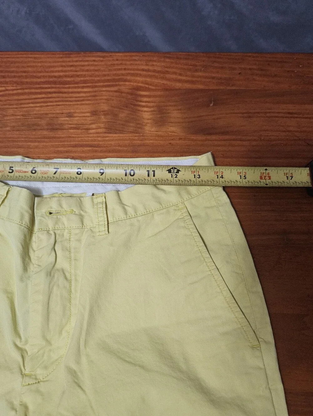 Polo Ralph Lauren Yellow Mens Chino Shorts Golf Casual Size 29!